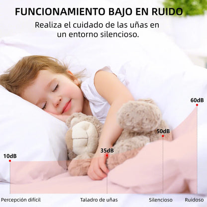 Torno Lima De Uñas 03 color gris oscuro